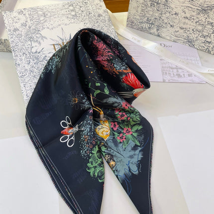 DIOR 26S SCARF 90 IN SILK 318395
