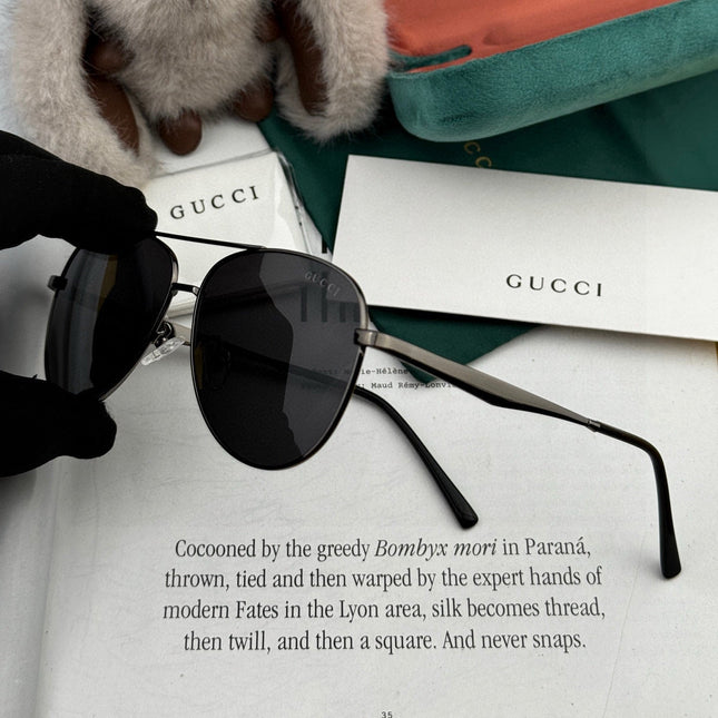 AVIATOR FRAME SUNGLASSES G9203 IN METAL