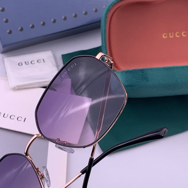 GUCCI 26S SQUARE FRAME IN METAL 422498