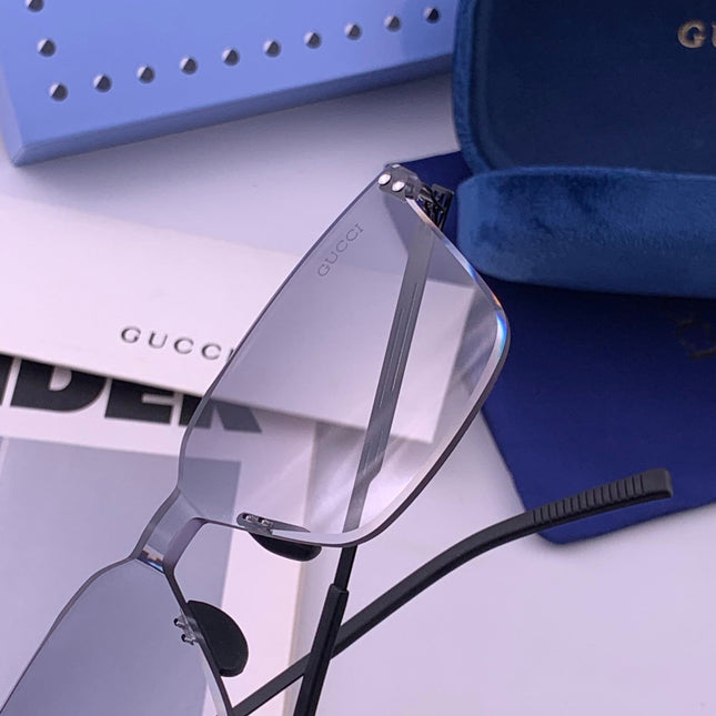 GUCCI 26S SQUARE FRAME IN METAL 422542