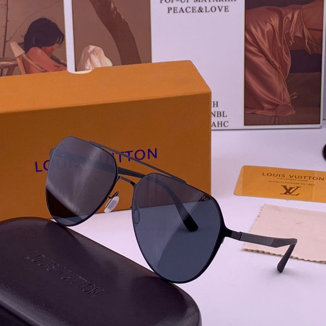 GUCCI 26S AVIATOR FRAME IN METAL 422543