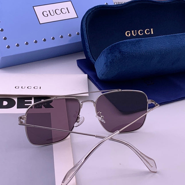 GUCCI 26S RECTANGULAR FRAME IN METAL 424707