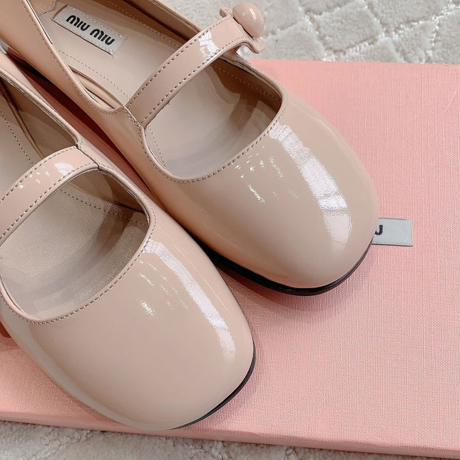 Pastel Pink Ballet Shoes Sheepskin