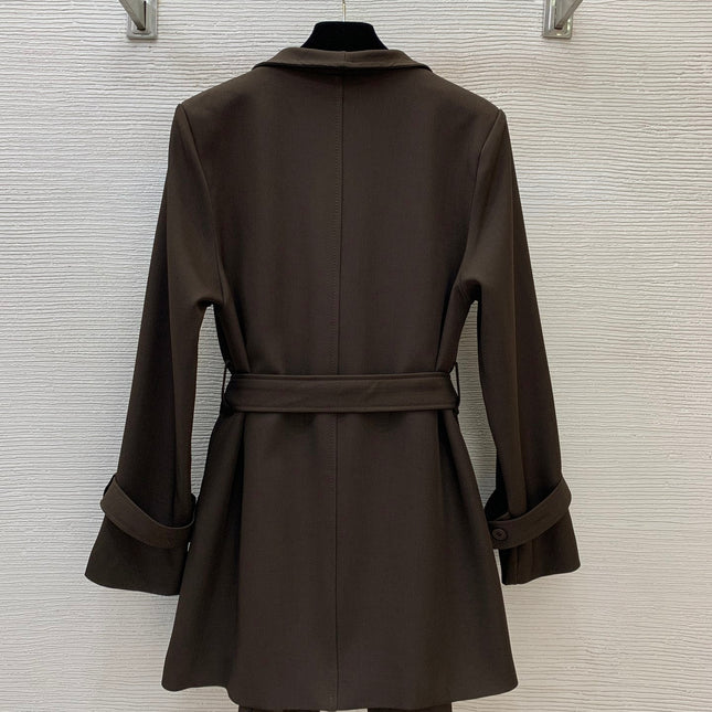 DIOR 26S BELTED TRENCH COAT 1727