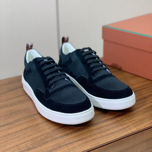 LP NEWPORT WALK SNEAKERS BLACK SUEDE