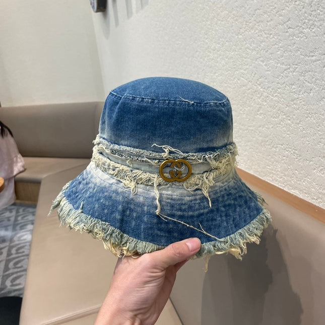 BUCKET HAT IN CLASSIC BLUE DENIM 226590