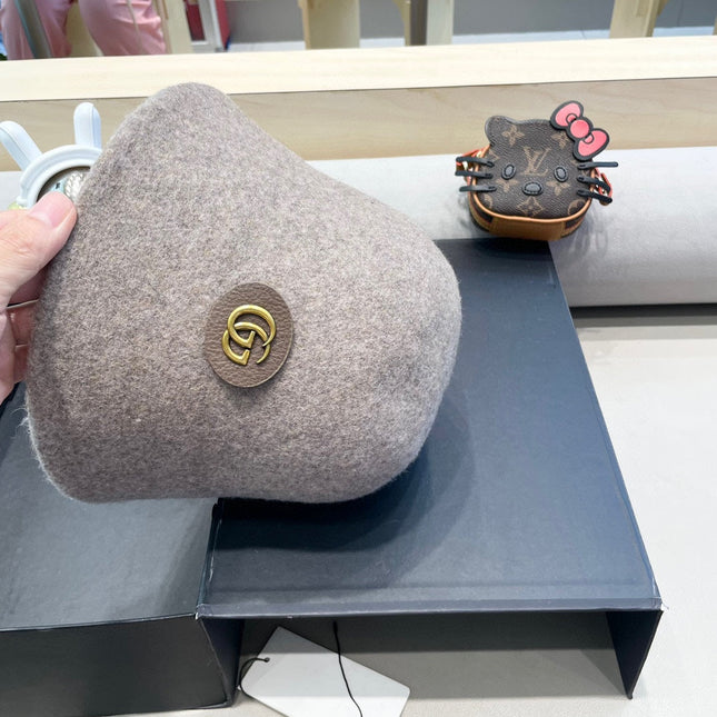 KHAKI BROWN BUCKET HAT 411348
