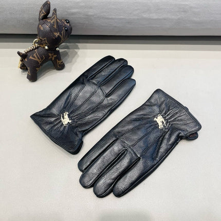 GLOVES IN BLACK LAMBSKIN 435873