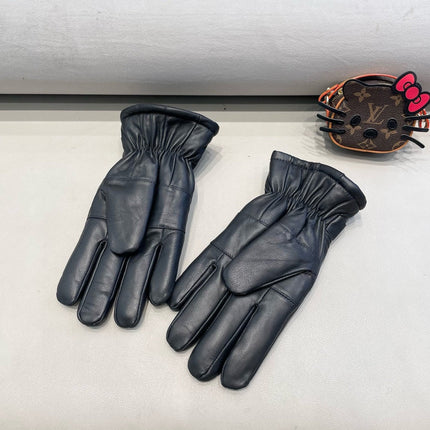 GLOVES IN BLACK LAMBSKIN 445816