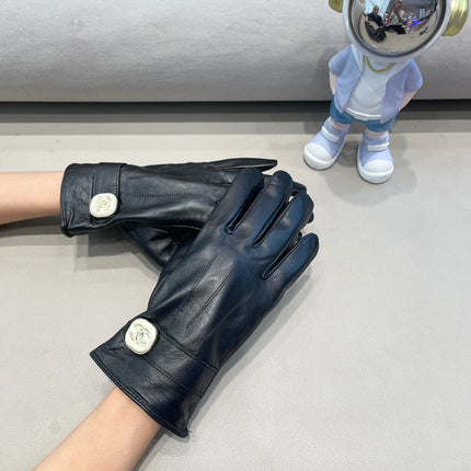 GLOVES IN BLACK LAMBSKIN 463791