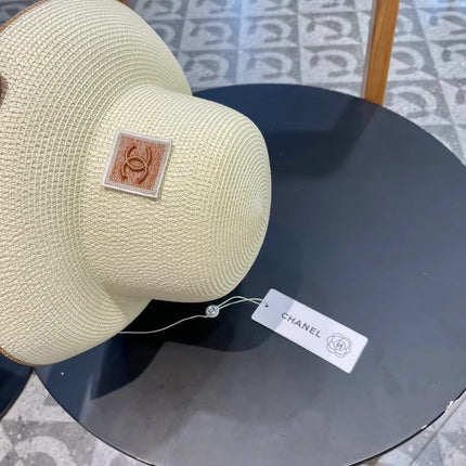 STRAW CLOCHE HAT IVORY 672757