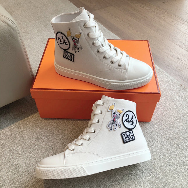 HM ILLICO SNEAKER WHITE DENIM
