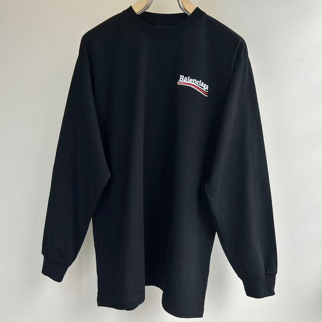 BALENCIAGA 26S LONG-SLEEVE CREW NECK T-SHIRT 193