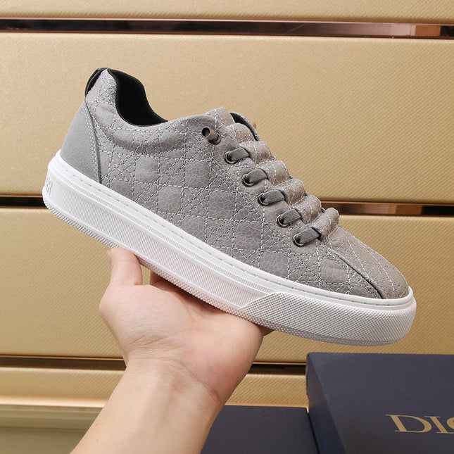 CD STYLISH SNEAKER GRAY CALFSKIN