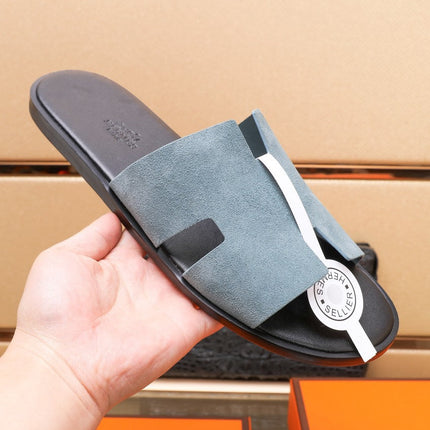 HM IZMIR SANDAL STONE SUEDE