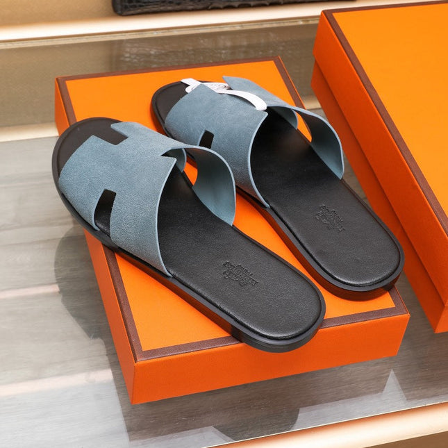 HM IZMIR SANDAL STONE SUEDE