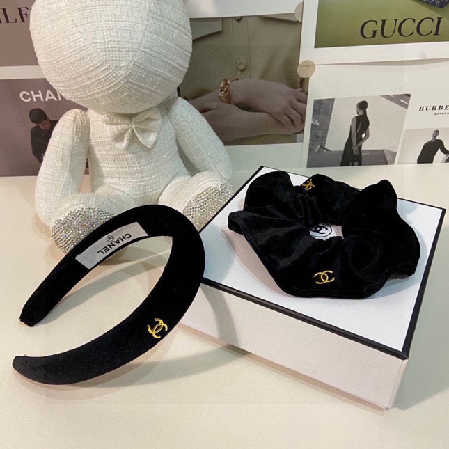 BLACK VELVET HAIRBAND 124628
