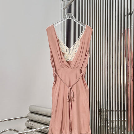 CHLOE 26S SLEEVELESS V-NECK DRESS STYLE 14