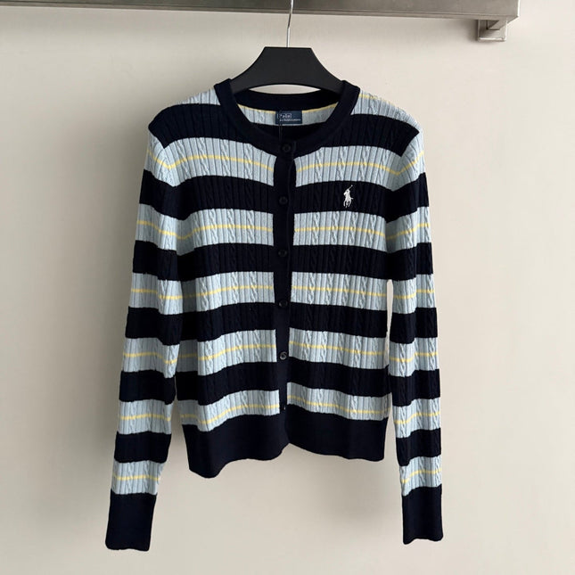 RALPH LAUREN 26S CREW-NECK KNIT CARDIGAN 612