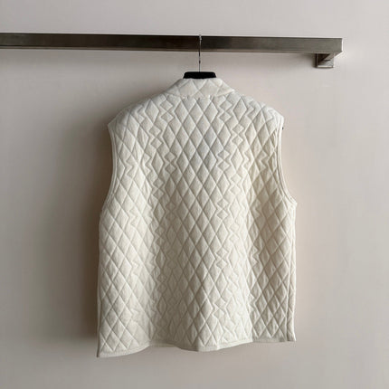 PRADA 26S QUILTED ZIP-UP VEST 1203