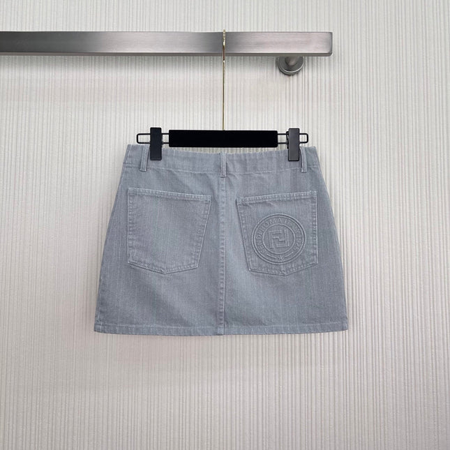 FENDI 26S DENIM SKIRT 349