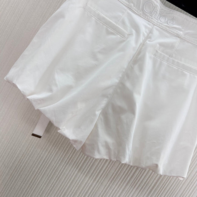 CHLOE 26S PLEATED SHORTS STYLE 124