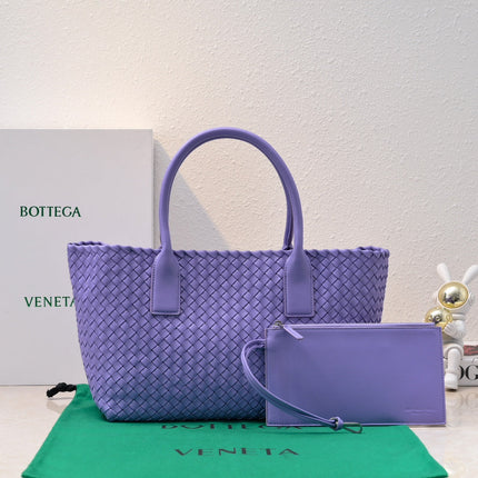 Large Cabat 45cm Purple Lambskin Ghw