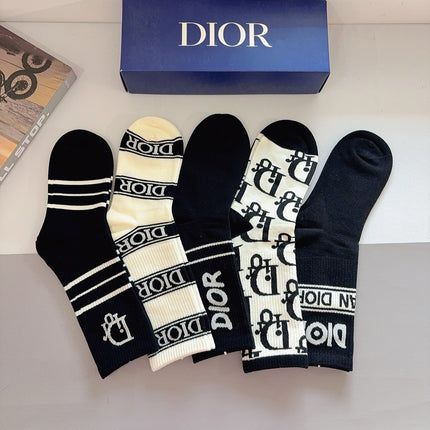 DIOR 26S CREW SOCKS 405341 (1 BOX)