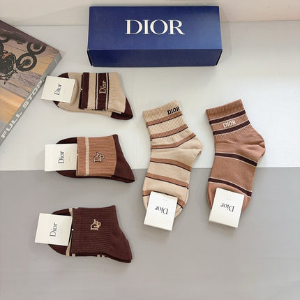 DIOR 26S ANKLE SOCKS 408676 (1 BOX)
