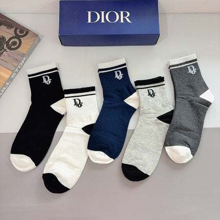 DIOR 26S ANKLE SOCKS 410349 (1 BOX)