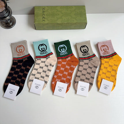 GUCCI 26S CREW SOCKS 352111 (1 BOX)