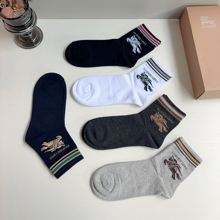 BURBERRY 26S ANKLE SOCKS 405358 (1 BOX)
