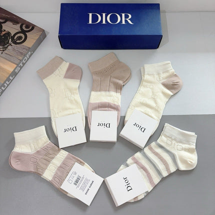 DIOR 26S ANKLE SOCKS 398798 (1 BOX)