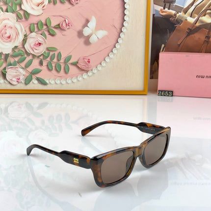 MIUMIU 26S RECTANGULAR FRAME IN ACETATE 439708