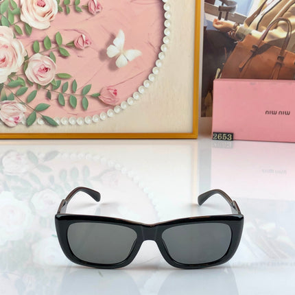 MIUMIU 26S RECTANGULAR FRAME IN ACETATE 408389