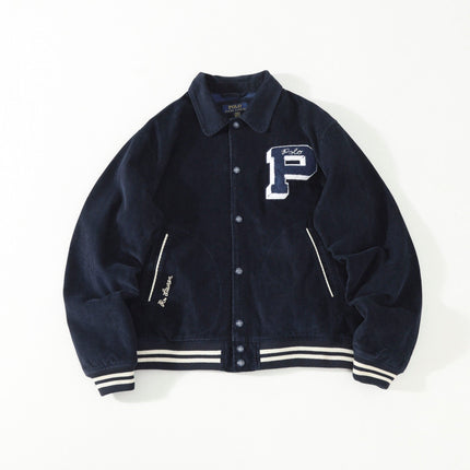 RALPH LAUREN 26S CORDUROY VARSITY JACKET 627