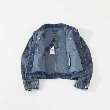 RALPH LAUREN 26S CROPPED DENIM JACKET 628