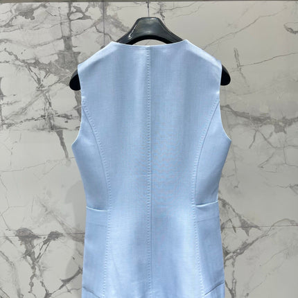 MAXMARA 26S SLEEVELESS V-NECK VEST 277