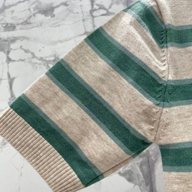 CELINE 26S SHORT-SLEEVE KNIT SWEATER 535