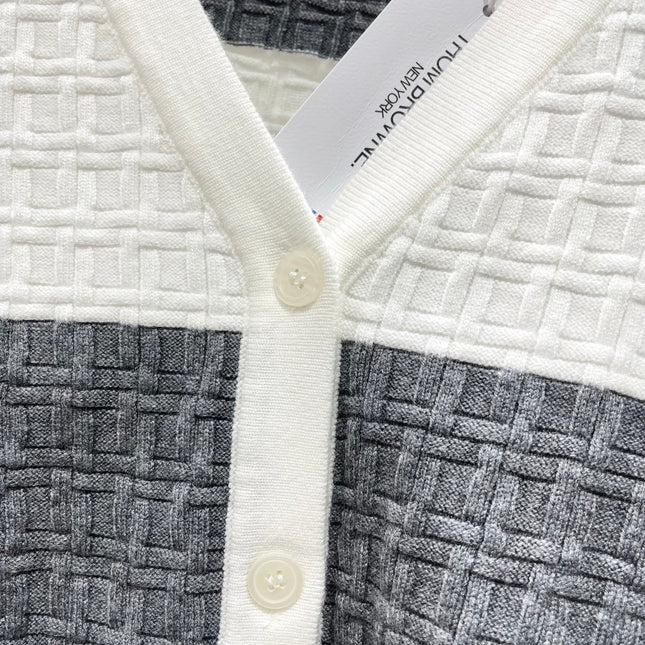 THOM 26S V-NECK KNIT CARDIGAN 403