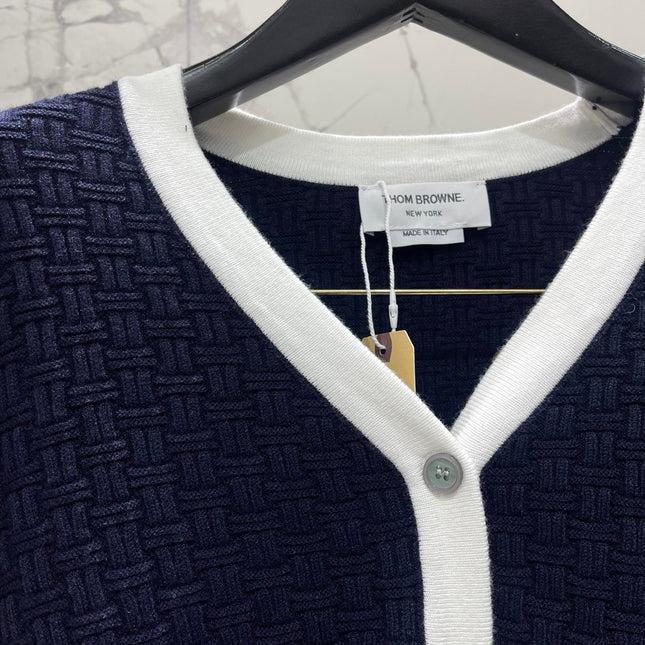THOM 26S V-NECK KNIT CARDIGAN 385