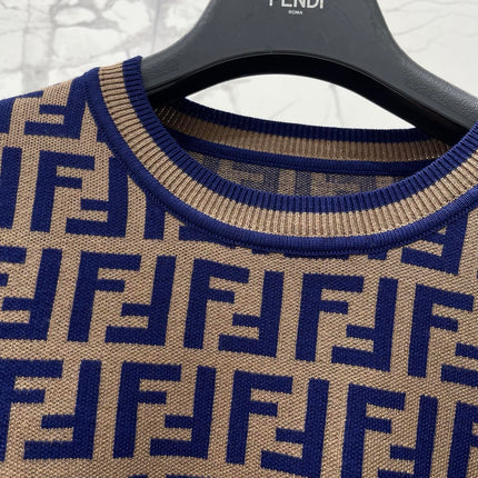 FENDI 26S CREWNECK KNIT SWEATER 545