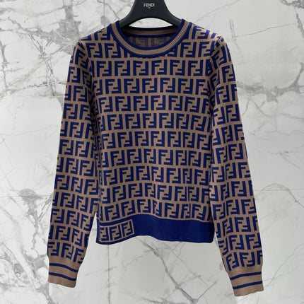 FENDI 26S CREWNECK KNIT SWEATER 545