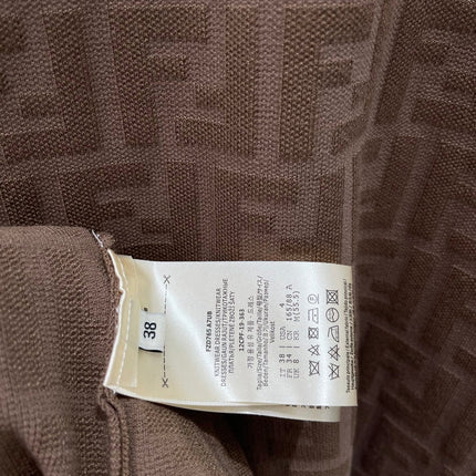FENDI 26S SHORT-SLEEVE KNIT DRESS 517