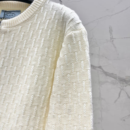 PRADA 26S ZIP-UP KNIT CARDIGAN 1256