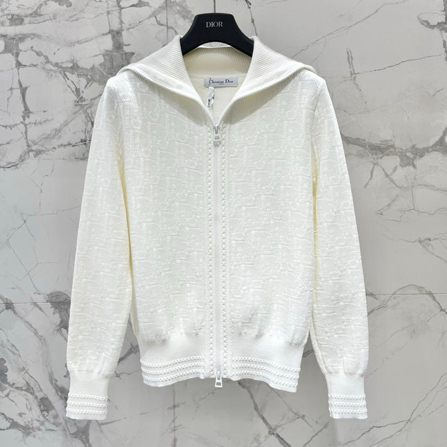 DIOR 26S ZIP-UP KNIT JACKET 1599