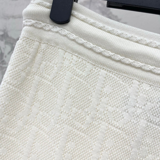DIOR 26S KNIT DRAWSTRING PANTS 1600