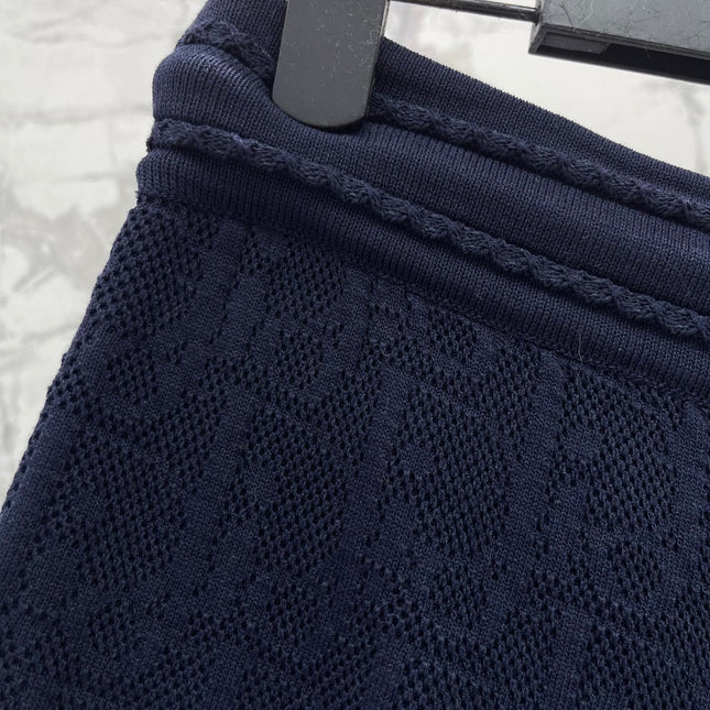 DIOR 26S KNIT DRAWSTRING PANTS 1598