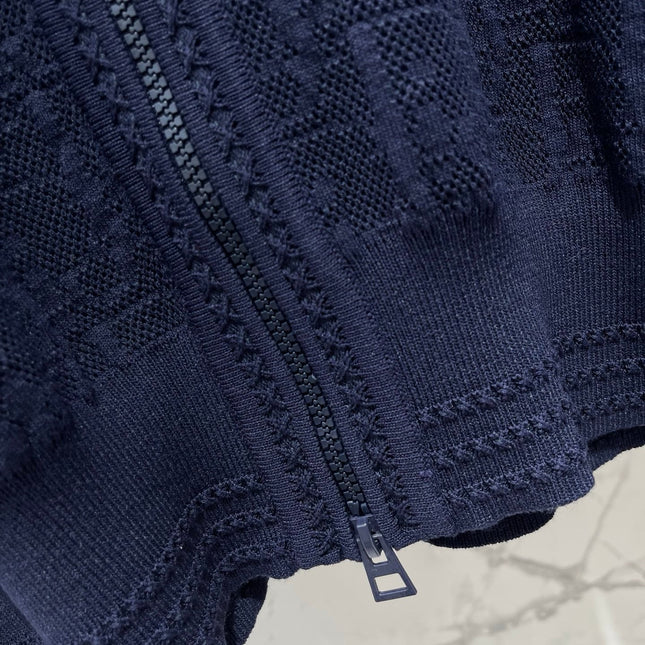 DIOR 26S ZIP-UP KNIT JACKET 1597