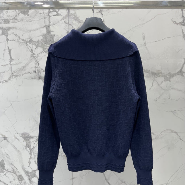 DIOR 26S ZIP-UP KNIT JACKET 1597